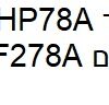 טונר תואם HP78A